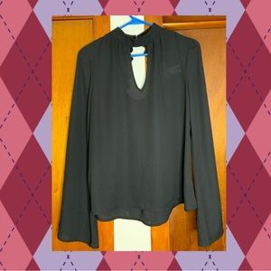 Band of Gypsies Flowy Long Sleeve Blouse